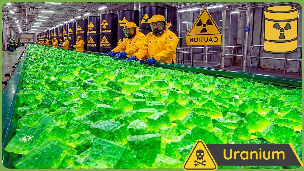 How Enriched URANIUM Is Made and Turned Into Nuclear Power ☢️