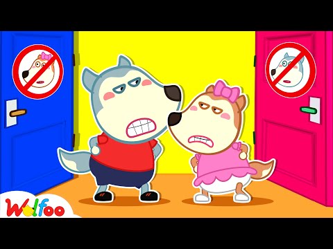 Don't Enter My Room! - Kids Stories About Wolfoo Family | Wolfoo Family Kids Cartoon