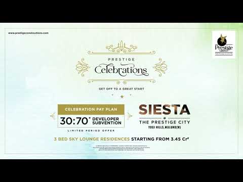 Siesta at The Prestige City | Launching Celebrations at Yogi Hills, Mumbai