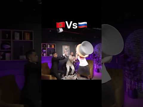 المقاتل الروسي تجاوز حدوده… وأسامة عسلي رد بضربة أنهت مسيرته🇲🇦🥊