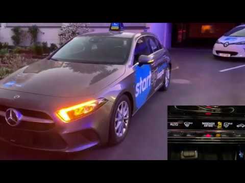 Beleuchtung beim Fahrschulauto