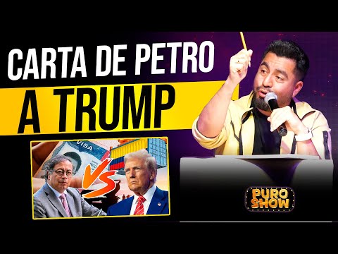 "Petro" writes a letter to Donald Trump inviting him to Colombia - Jhovanoty