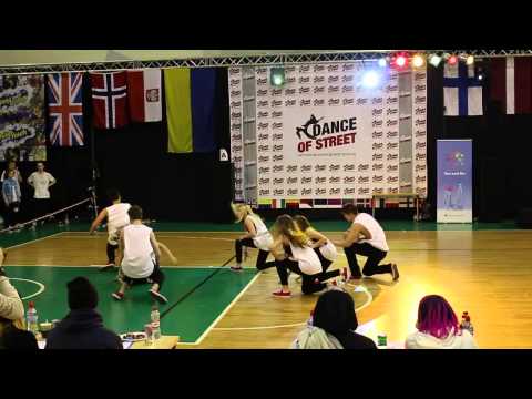 Students - Latvian Open 2015 Hiphop smallgroup begginers 1st place