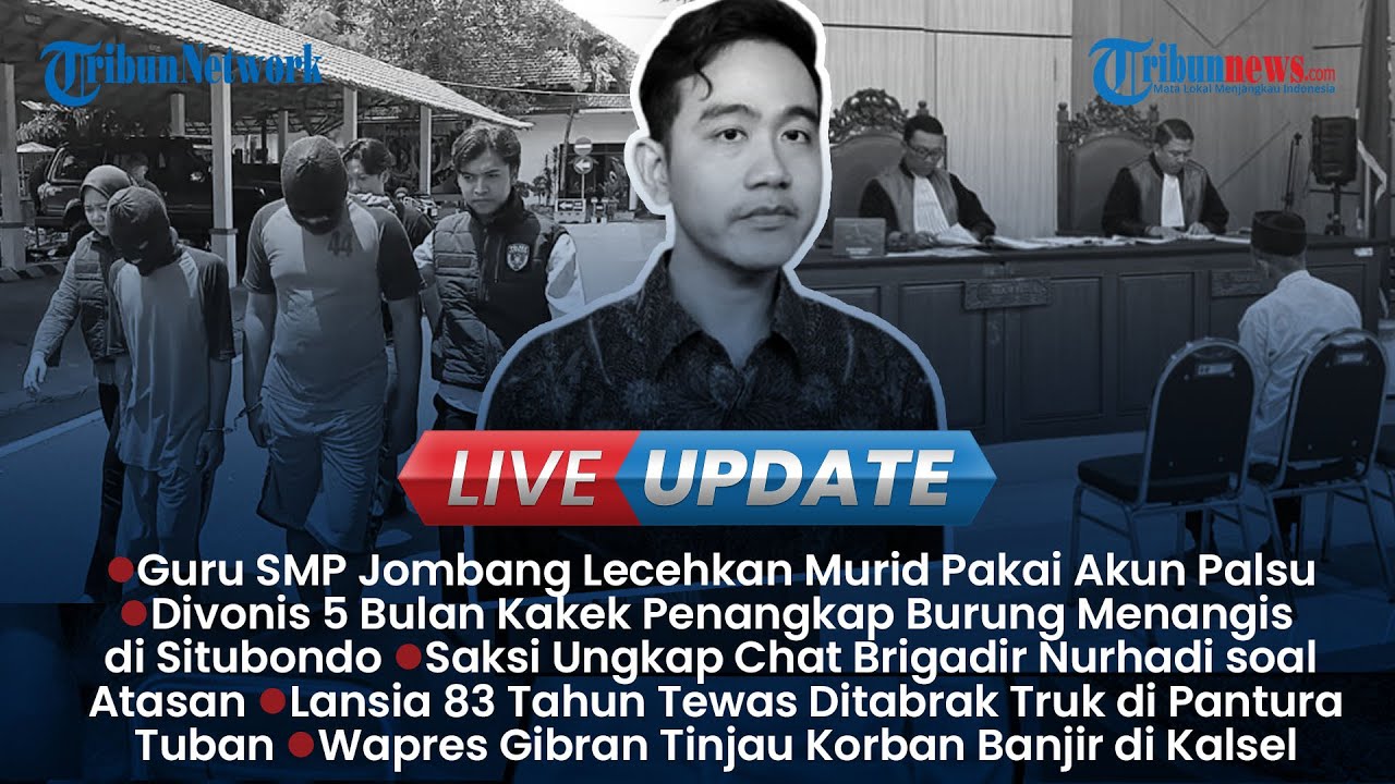 LIVE UPDATE: Modus Guru SMP di Jombang Lecehkan Murid, Kakek Penangkap Cendet Menangis Divonis