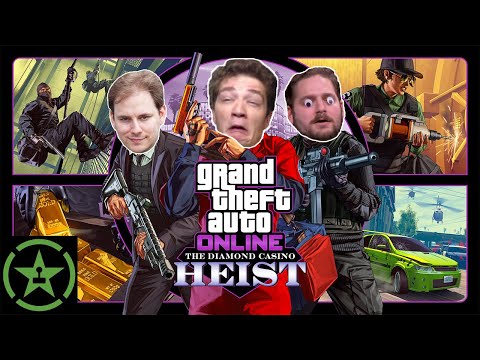 Best Bits of Achievement Hunter | GTA V: Diamond Casino Heist