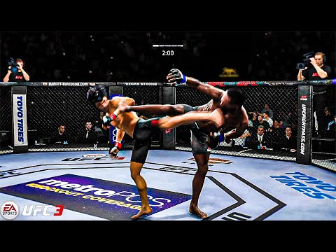Bruce Lee vs Israel Adesanya |  EA SPORTS UFC 3