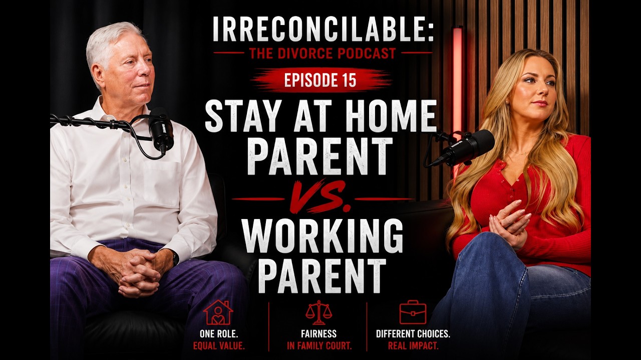 Episode #15: Irreconcilable: The Divorce Podcast | Episode 15: Stay at Home Parent vs. Working Parent