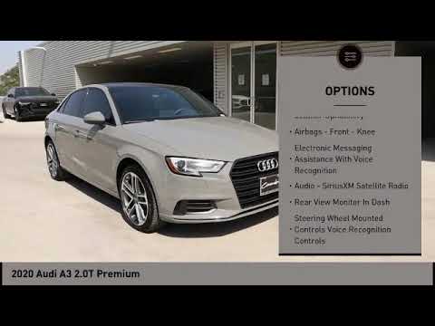2020 Audi A3 San Antonio TX 0A036968