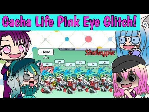 Gacha Life Pink Eye Glitch + Shout Out! Video