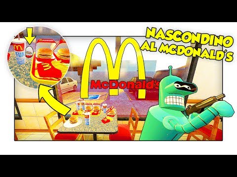 NASCONDINO AL MCDONALD'S! - Gmod ITA w/ Lyon e Two Players One Console