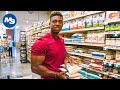 Grocery Shopping with Pro Bodybuilders | Steve Laureus' Classic Diet