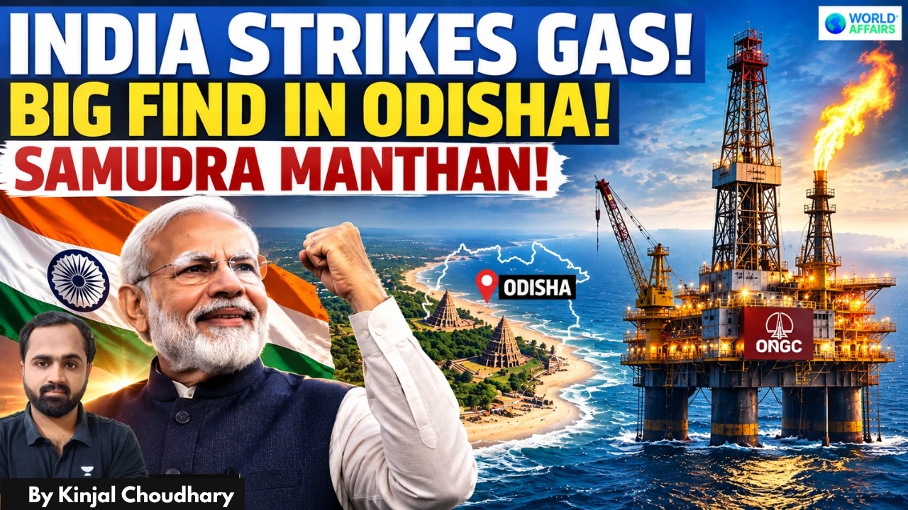 MODI TURNS NO GO MISSILE ZONE TO ENERGY HUB! ONGC Finds Gas In Odisha Under Samudra Manthan | Kinjal