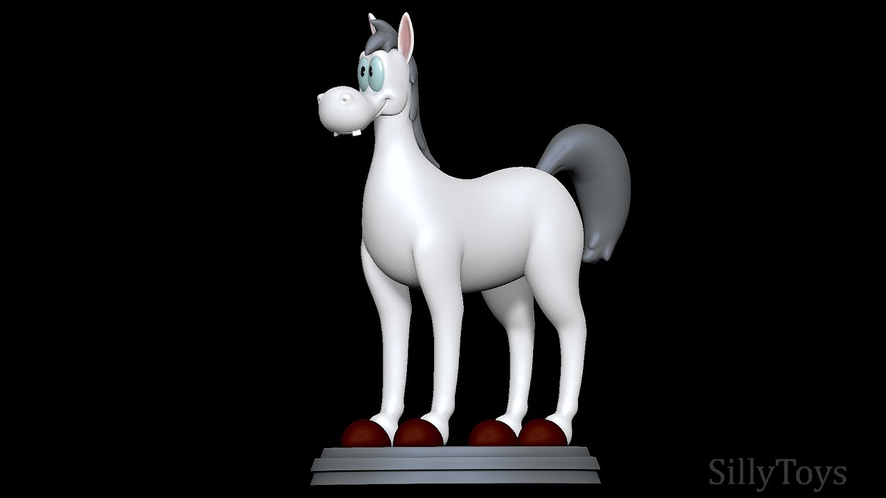 Phar Fignewton - Animaniacs 3D Print Model