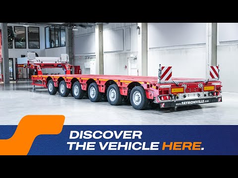 Faymonville - MultiMAX semi low loader with 6 axles extendable by 15900mm