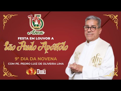 Santa Missa | 9º Dia da Novena em Louvor a São Paulo Apóstolo | 24/01/2026 - 19h30