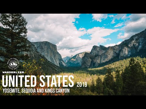 Wanderlier road to freedom - Yosemite, Sequoia & Kings Canyon National park - USA roadtrip 2019 4K