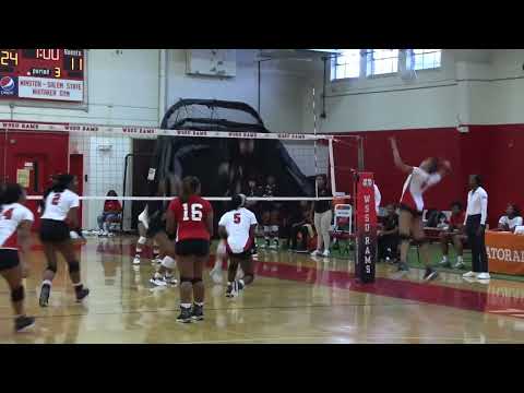 Volleyball Music Video Highlights:  WSSU vs. Clinton