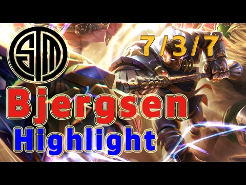 Highlight TSM Bjergsen Jayce MID vs Diana Patch 7.3