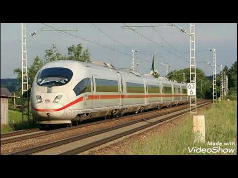 SNCF/DB annonces (Francais, Allemand et Anglais) à bord de l'ICE destination Paris-Est (retard 30mn)
