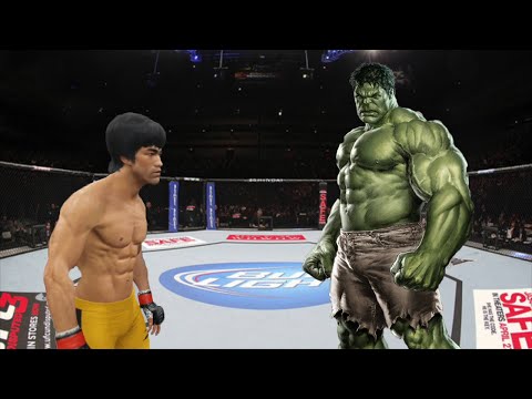 🐯UFC 4 |Bruce Lee vs. Hulk - Tiger Fight🐯