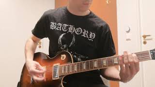 Darkthrone - Beholding the Throne of Might Guitar Cover (Panzerfaust 1995)