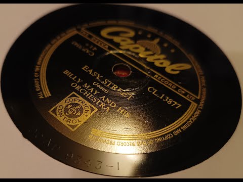Easy Street - Billy May And His Orchestra - 78rpm