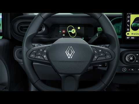 Renault Twingo E-Tech electric - instructievideo - stuur en e-shifter