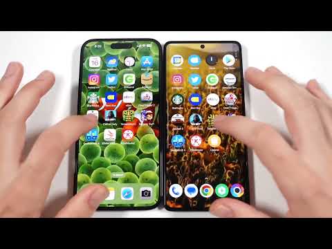 iPhone 15 pro Max vs poco f5 speed test