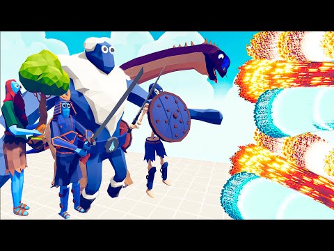 30x GIANTS vs EVERY GOD - Totally Accurate Battle Simulator TABS