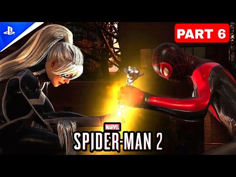 SPIDER-MAN 2 PS5 Walkthrough Gameplay Part 6 - Make Your Own Choices (Black Cat)