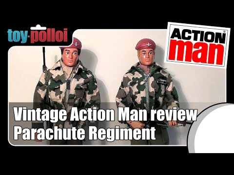 Vintage Action Man Parachute Regiment outfit review by Palitoy - Toy Polloi