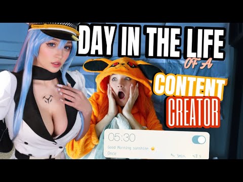 Day In The Life As A Content Creator!!