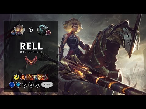 Rell Support vs Senna - EUW Grandmaster Patch 12.10