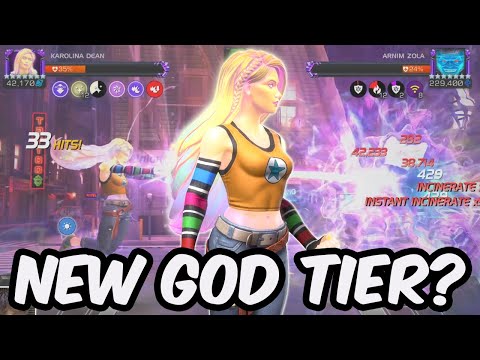 The Best New Cosmic of 2025? - 7 Star Karolina Dean God Tier Potential - Marvel Contest of Champions