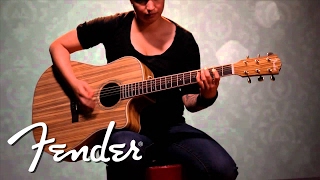 Video thumbnail for Fender CD-220CE All Zebrano Demo | Fender by Fender