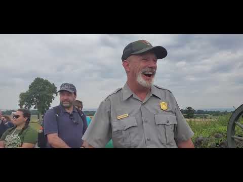 Hancock on July 3 - Gettysburg Battle Walk with Ranger Matt Atkinson and Intern Christopher Busby