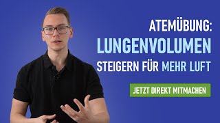 LUNGENVOLUMEN ZU KLEIN? Mache diese Atemübung 3 Tage hintereinander