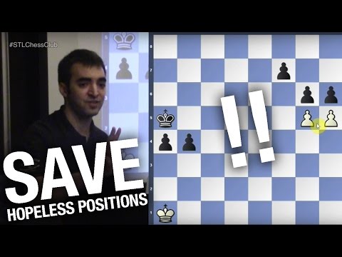 Save Hopeless Positions | Endgame Exclam!! - Eric Rosen