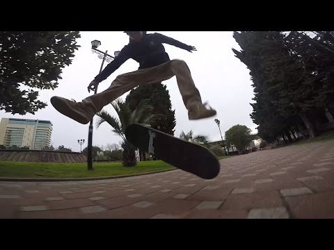GoPro: Sema Kutuzov - Anastasia Kulaeva - Sochi, Russia - 7.30.16 - Skate