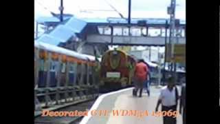 preview picture of video 'Inagural Run of Hyderabad Ajmer Weekly Express.'
