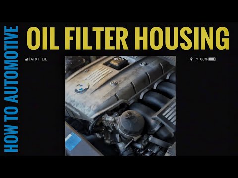 How to Replace the Oil Filter Housing on a 2006 BMW 330XI E90