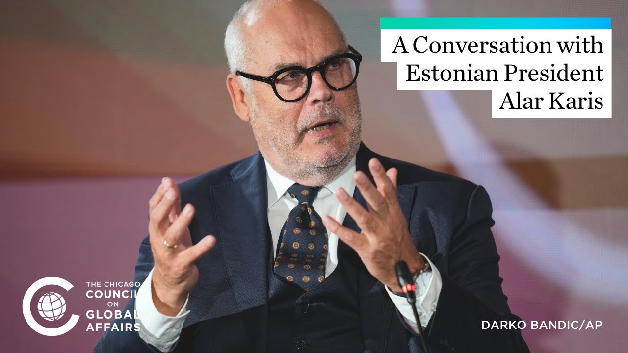 A Conversation with Estonian President Alar Karis