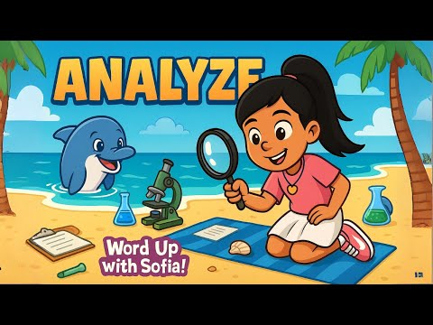 ANALYZE | Word Up with Sofia! (With Synonyms & Antonyms) | Vocabulary Fun! (08/04/25)