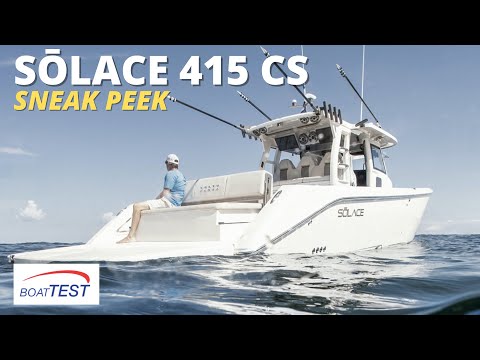 SŌLACE Boats 415 CS (2022) - Sneak Peek by BoatTEST.com