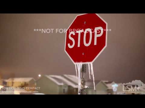 02-23-2017 Rapid City, South Dakota - Snow