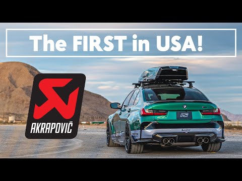 The FIRST Akrapovič G80 M3/G82 M4 Exhaust in the USA! Sound Clips, Comparison and Drive-bys!