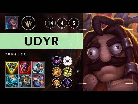 Udyr Jungle vs Viego - KR Master Patch 25.16