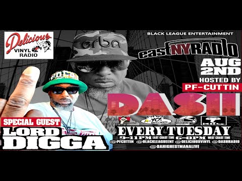 EastNYRadio on DASH 8-2-22 LORD DIGGA INTERVIEW