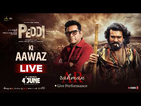#PEDDI KI AAWAZ at Bhopal LIVE | Ram Charan | Janhvi Kapoor | A R Rahman | YouWe Media