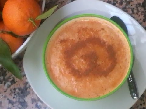 Salade facile d'orange carottes et cannelle jus. cuisine marocain 12